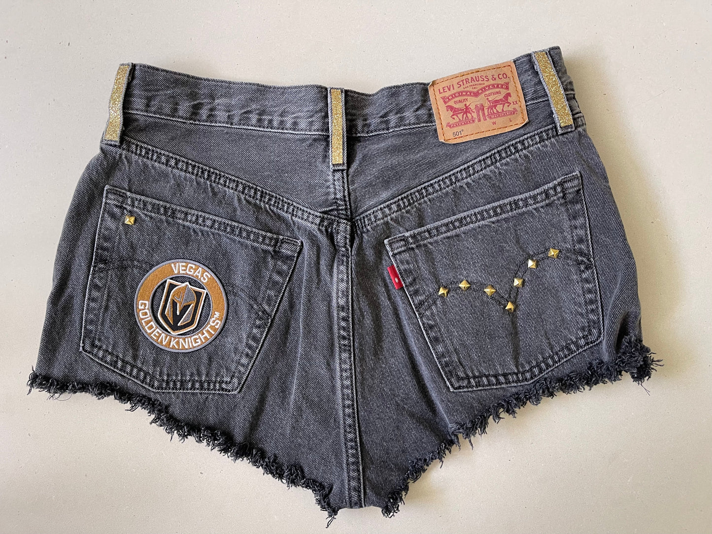 Custom Vegas Levi Shorts