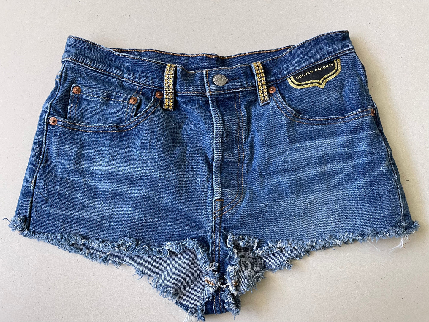Custom Vegas Levi Shorts